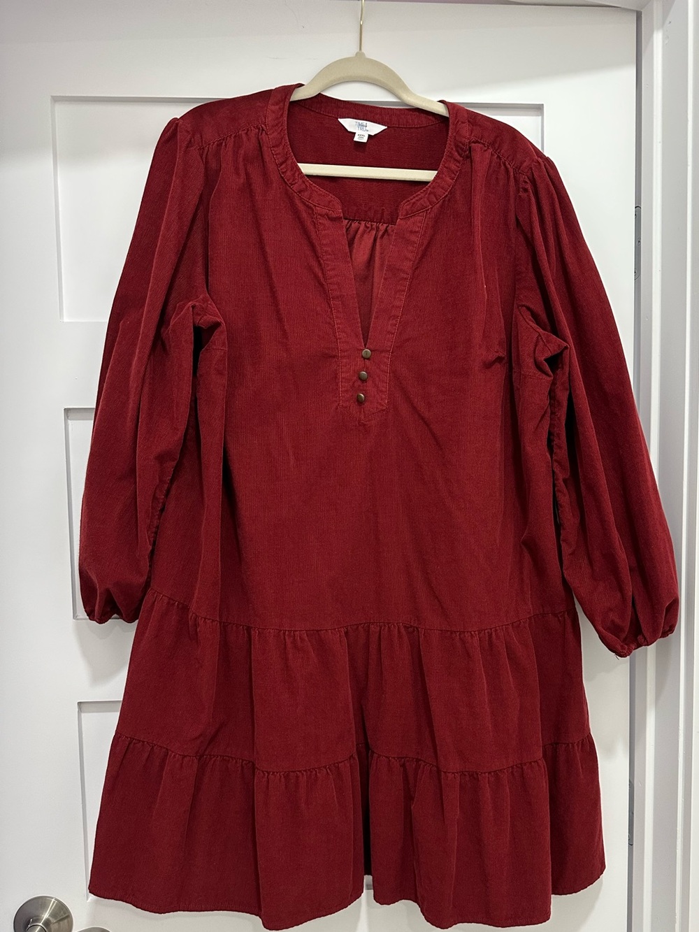 Time & Tru corduroy dress